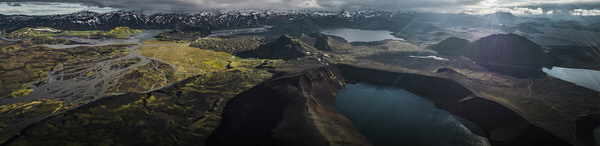 Photograph Patrick Curtet Iceland Bird View on One Eyeland