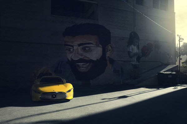 Photograph Patrick Curtet Amg Concept on One Eyeland