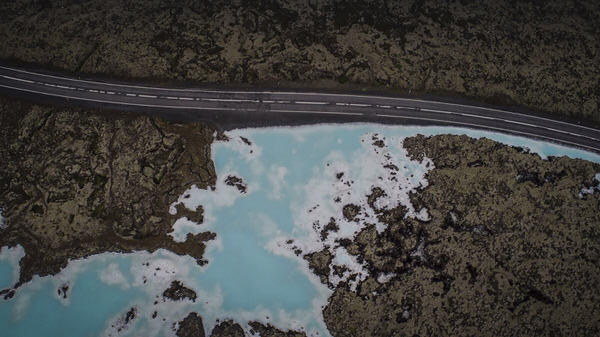 Photograph Patrick Curtet Iceland Bird View 3 on One Eyeland
