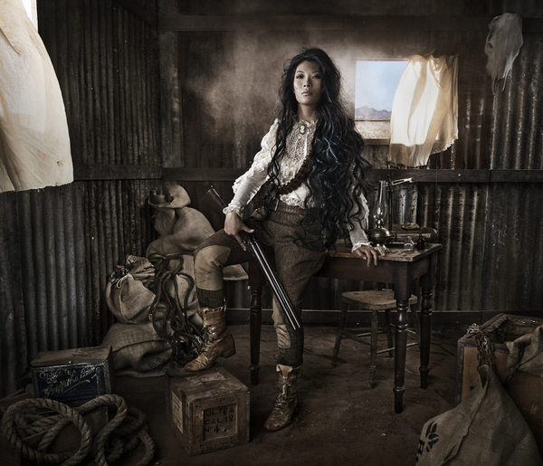 Photograph Keren Dobia The Gun Slinger on One Eyeland