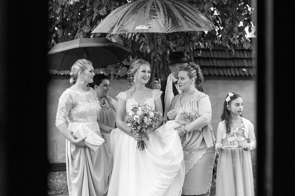 Photograph Monika Struharnanska Friends In The Rain on One Eyeland