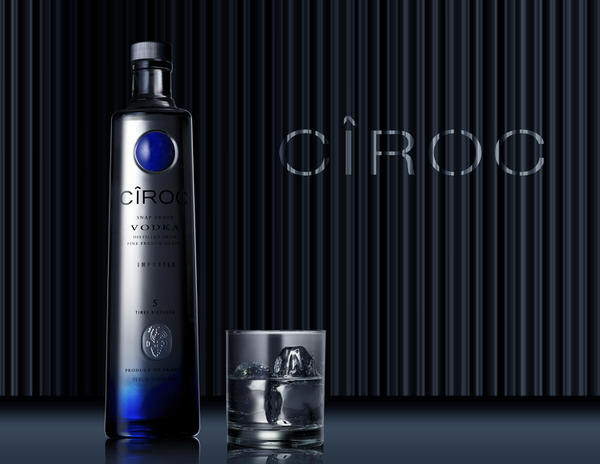 Photograph Francesco Zerilli Ciroc Snap Frost Vodka on One Eyeland