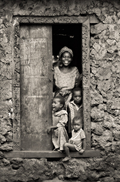 Photograph Elmer Laahne Zanzibar Doorway on One Eyeland
