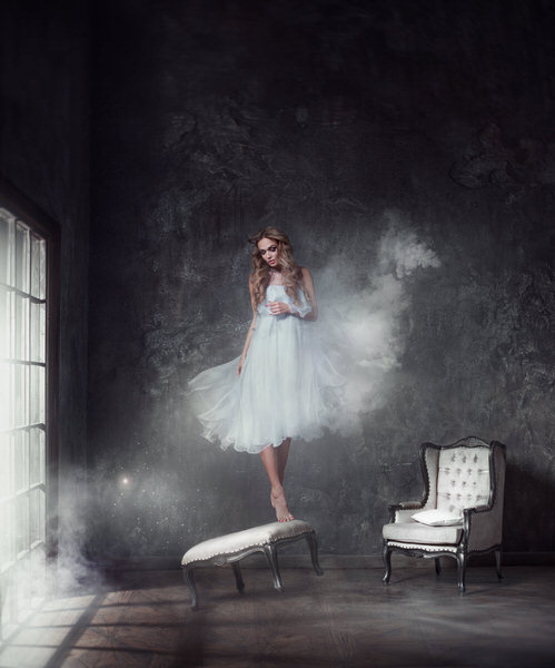 Photograph Katya Rashkevich Levitation on One Eyeland