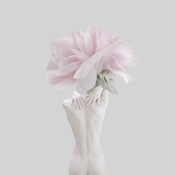 Photograph Sui Sawada Self Portrait Peony on One Eyeland