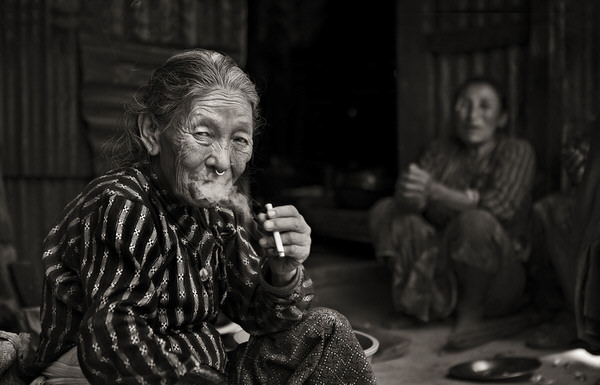 Photograph Elmer Laahne Still Smoking on One Eyeland