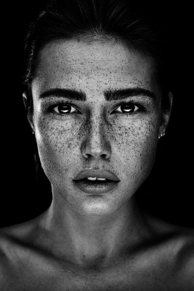 Photograph Martin Krystynek Freckles on One Eyeland