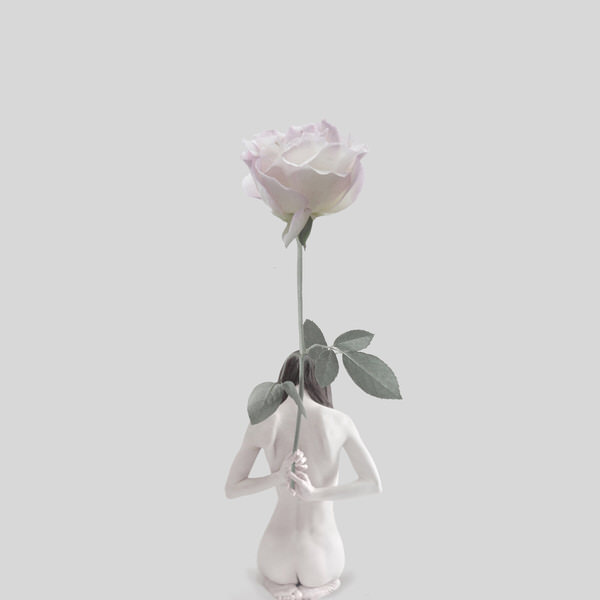 Photograph Sui Sawada Self Portrait Rose on One Eyeland