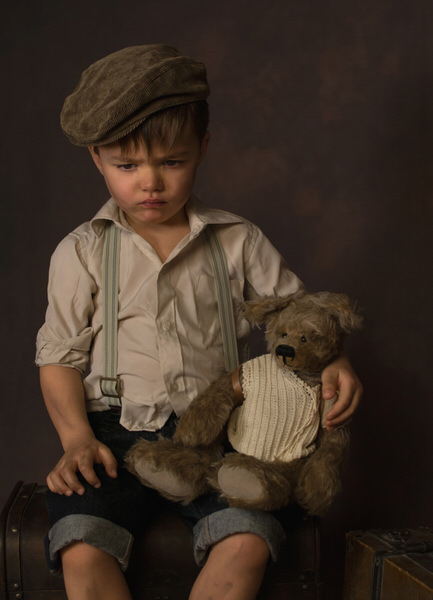 Photograph Natascha Meijndershagen Sad Streetboy on One Eyeland