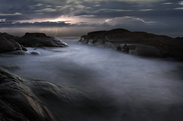 Photograph Elmer Laahne Seascape V Worlds End on One Eyeland