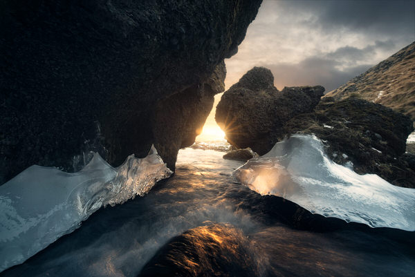 Photograph Antonio Prado Perez Ice And Fire on One Eyeland