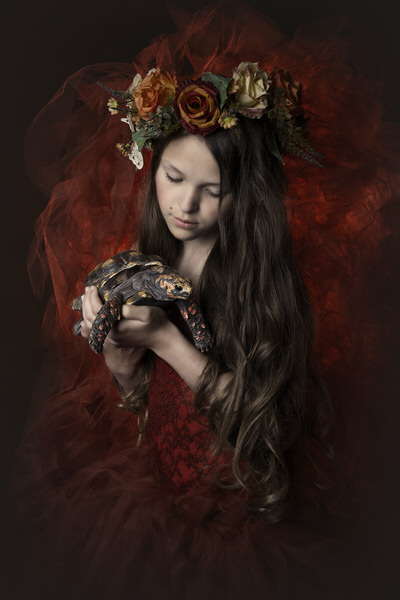 Photograph Carola Kayen Mouthaan My Little Turtle on One Eyeland