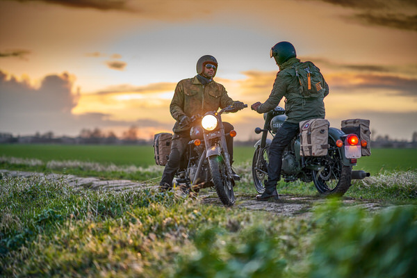 Photograph Nigel Harniman Royal Enfield Pegasus Global Launch on One Eyeland