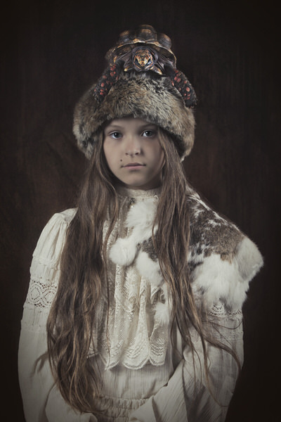 Photograph Carola Kayen Mouthaan Turtle Hat on One Eyeland