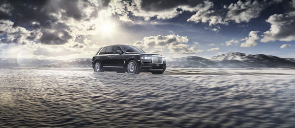 Photograph Nigel Harniman Rolls Royce Cullinan Global Launch on One Eyeland