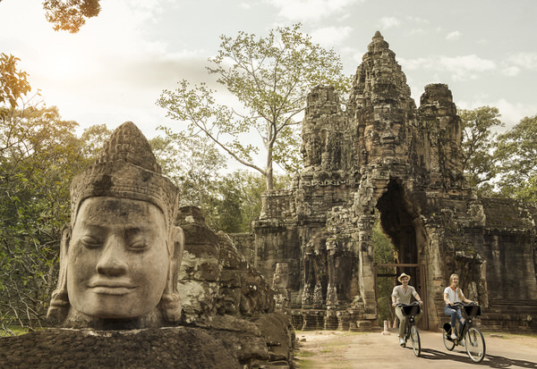 Photograph Ryan Forbes Cambodian Bicycle Ride on One Eyeland