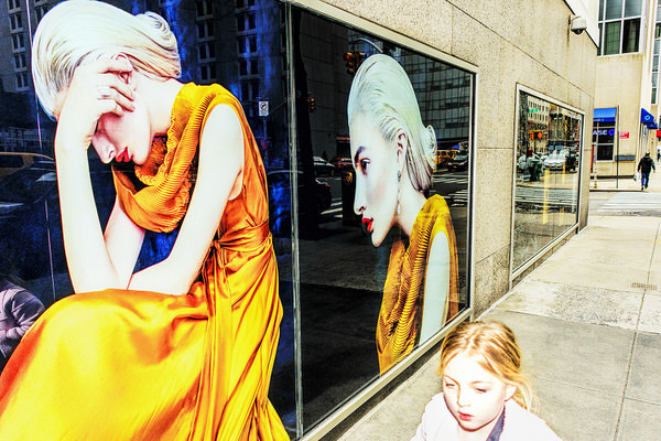 Photograph Mitchell Funk Black Window Reflections on One Eyeland