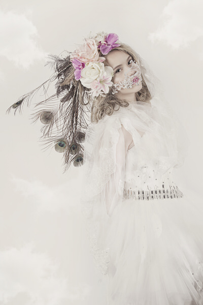 Photograph Carola Kayen Mouthaan Mask on One Eyeland