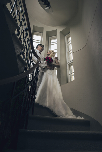 Photograph Marc Sabat Angel In Stairs on One Eyeland