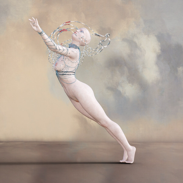Photograph Patrizia Burra Experimental Portrait on One Eyeland
