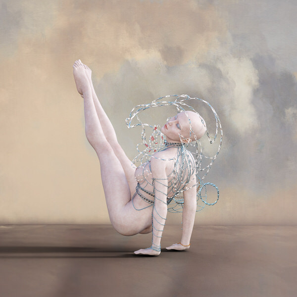 Photograph Patrizia Burra Experimental Portrait on One Eyeland