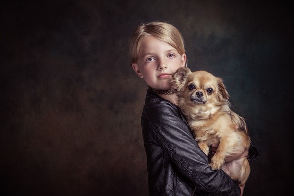 Photograph Henk Veldhuizen Sterre With Beau on One Eyeland