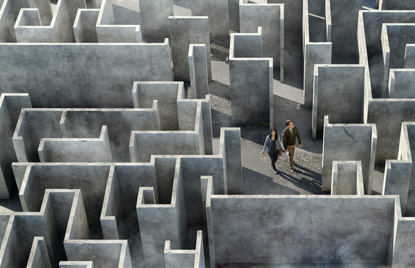 Photograph Markku Lahdesmaki Pfizer Maze on One Eyeland