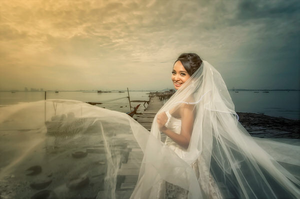 Photograph Ang Keat Pre Wedding Gown on One Eyeland