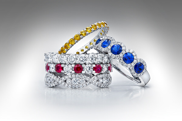 Photograph Jim York Stack O Rings on One Eyeland