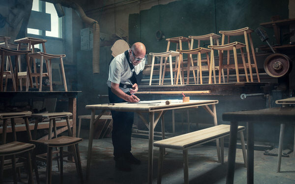 Photograph Juhamatti Vahdersalo Cabinet Maker on One Eyeland