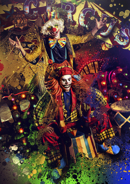 Photograph Vicki Lea Boulter The Clowns on One Eyeland