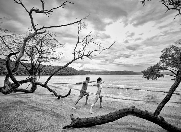 Photograph Kevin Steele Papagayo Yoga on One Eyeland
