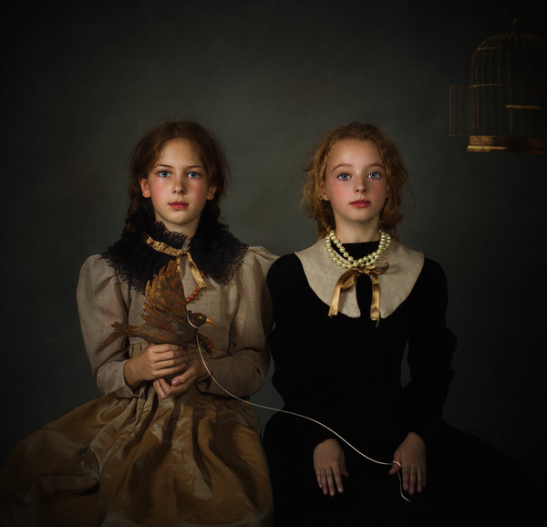 Photograph Svetlana Melik Nubarova Sisters on One Eyeland