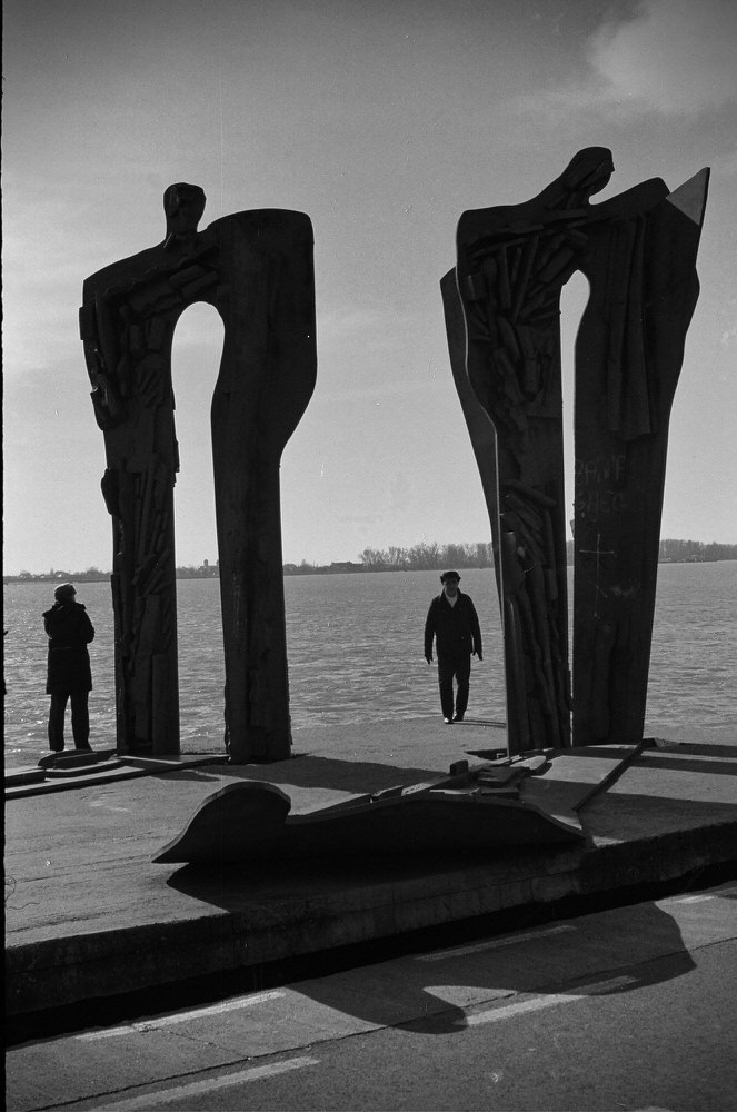 Photograph Andrei Iordachescu Twins on One Eyeland