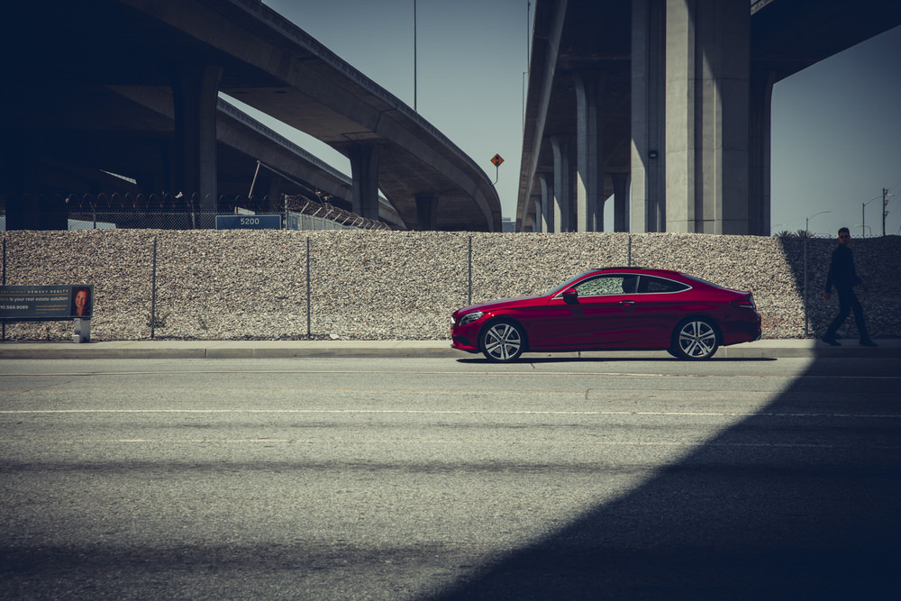Photograph Patrick Curtet Mercedes Light And Shadow on One Eyeland