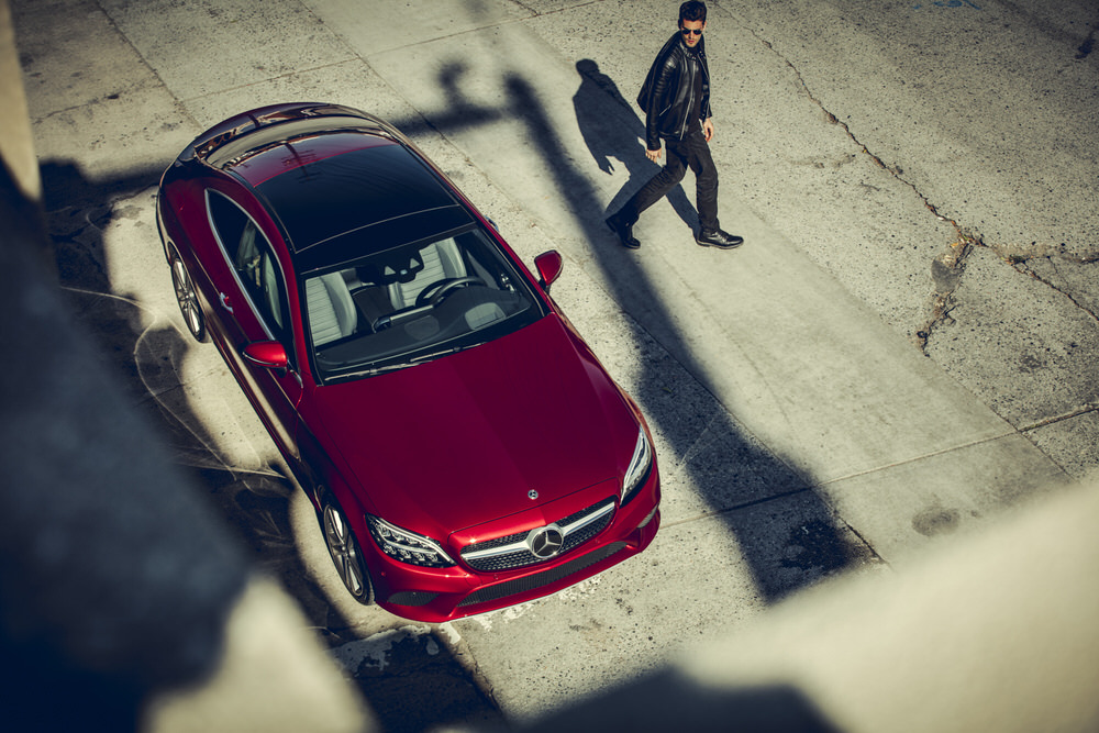 Photograph Patrick Curtet Mercedes Light And Shadow on One Eyeland