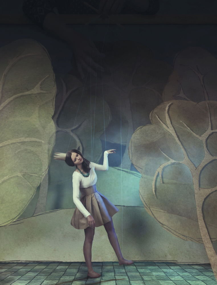 Photograph Zuzana Uhlikova Puppet In Her Own World on One Eyeland