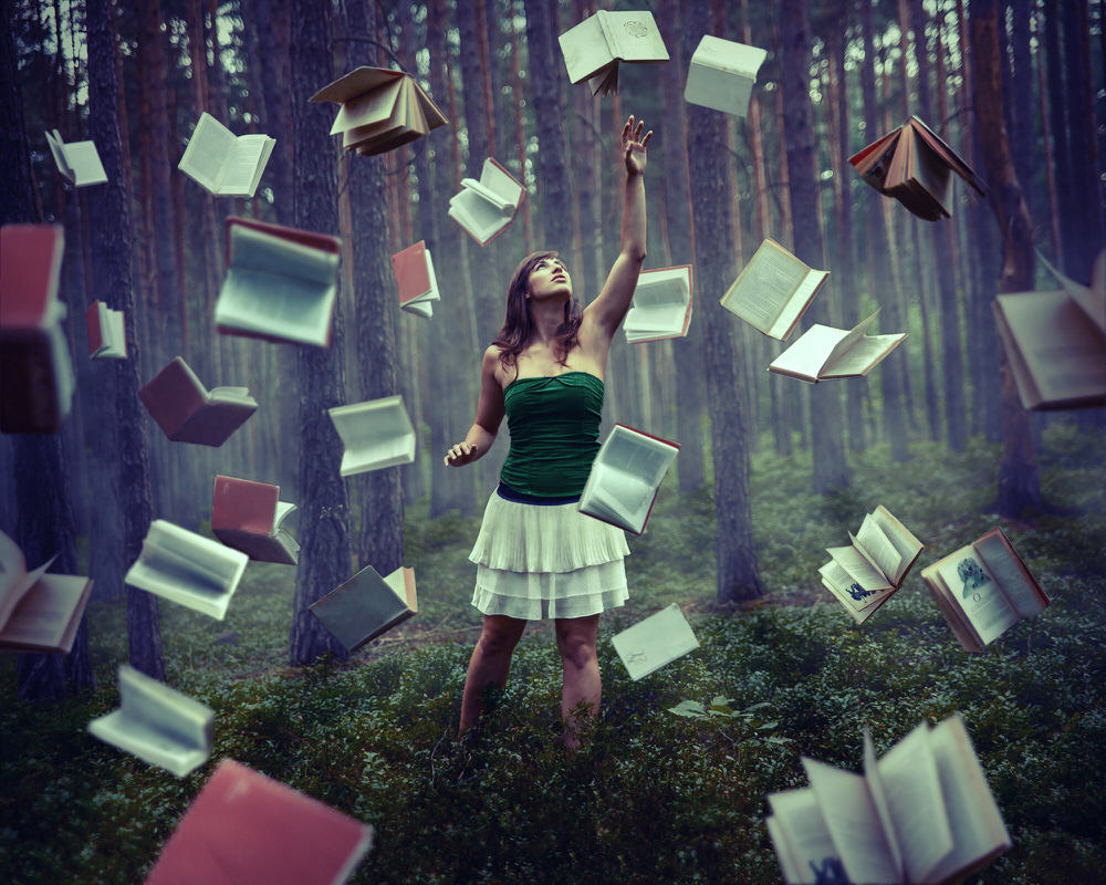 Photograph Zuzana Uhlikova Red Library on One Eyeland