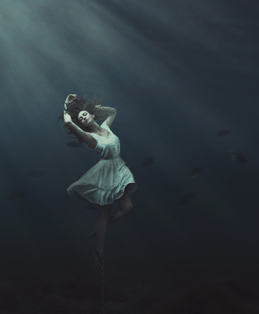 Photograph Zuzana Uhlikova Trapped Underwater on One Eyeland