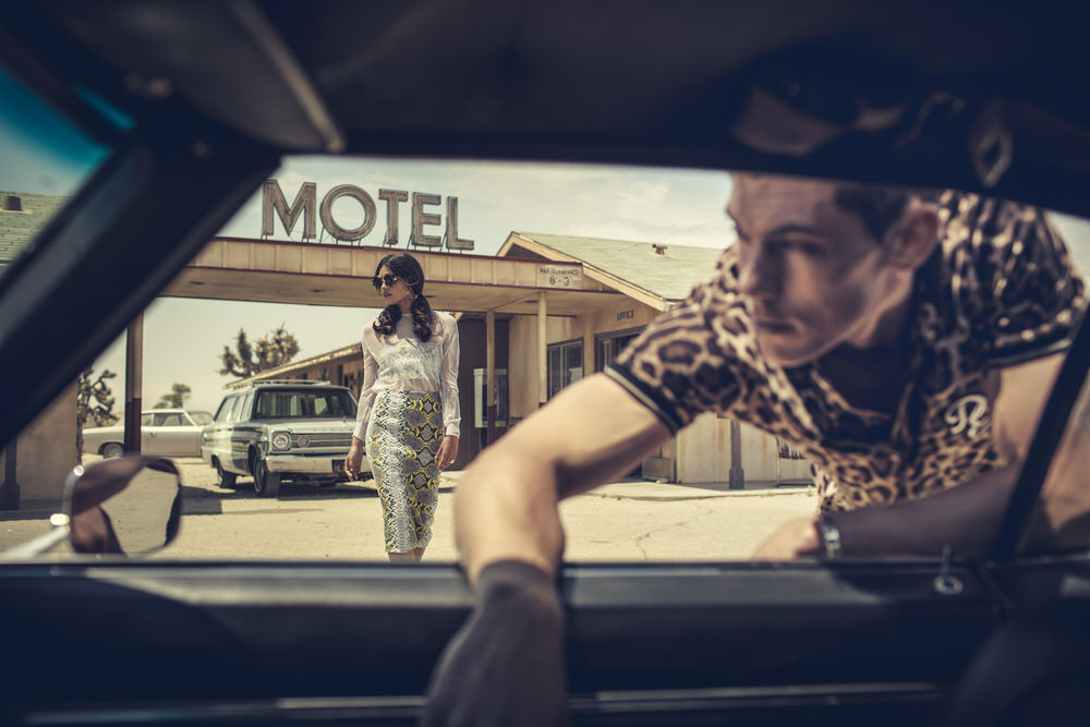 Photograph Patrick Curtet Motel Room on One Eyeland