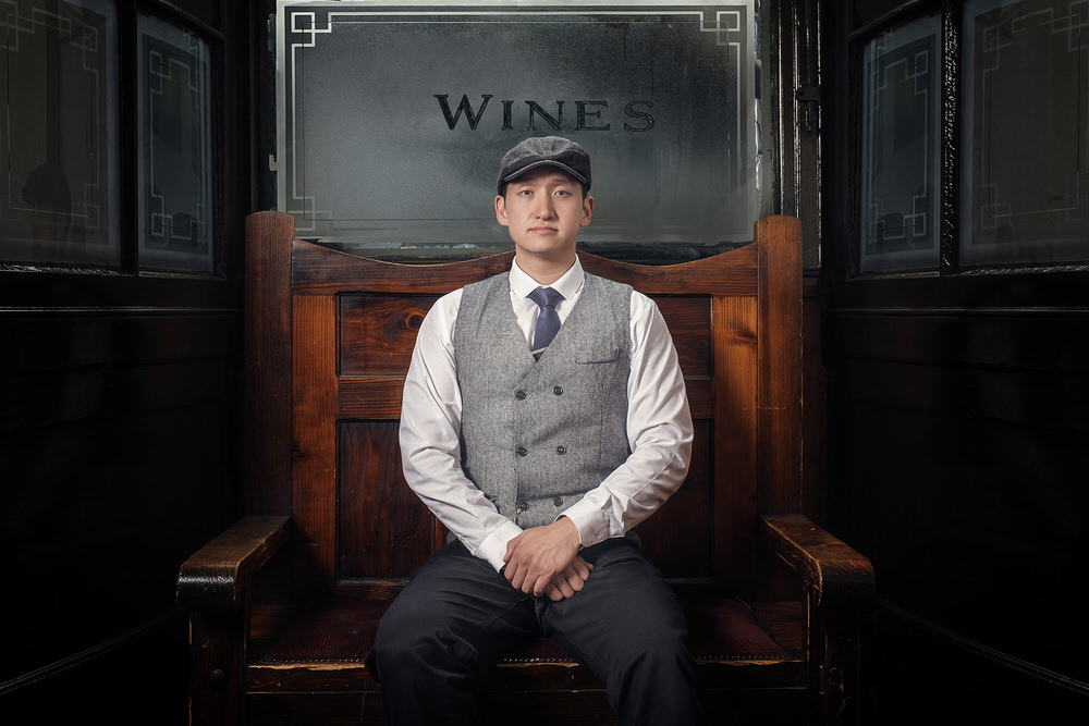 Photograph George Fairbairn Peaky Blinders Inspired Shoot on One Eyeland