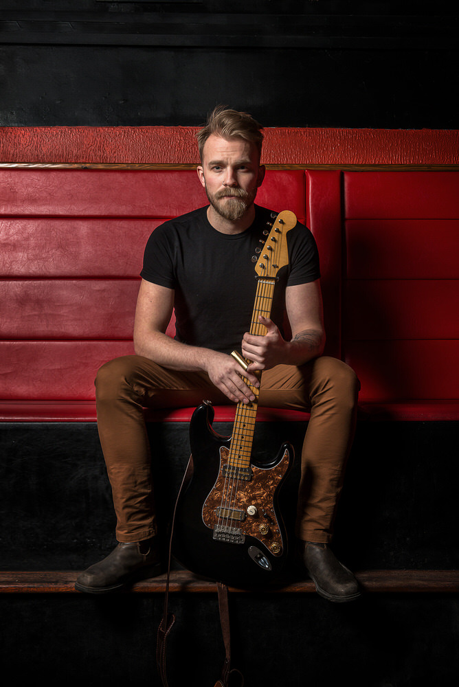 Photograph George Fairbairn Joey Landtreth For Guitarist on One Eyeland