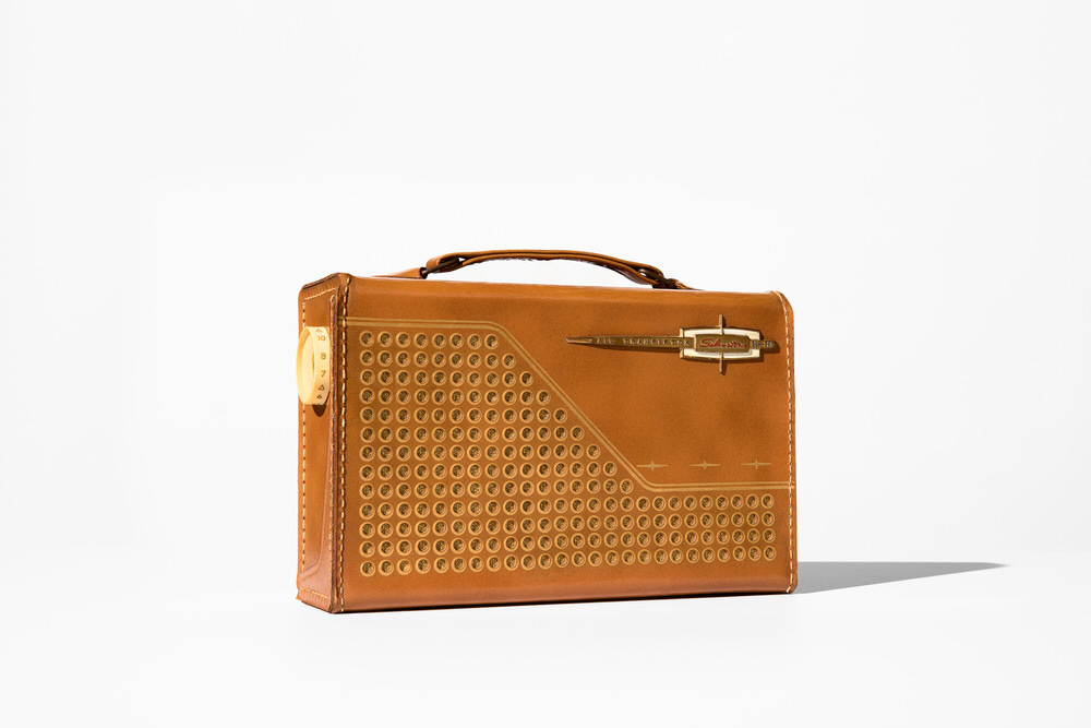 Photograph David Stinson Silvertone Transistor Radio 2 on One Eyeland