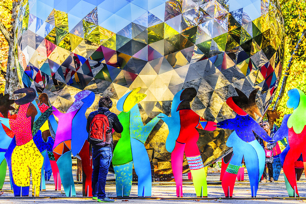 Photograph Mitchell Funk Sphere Reflections on One Eyeland