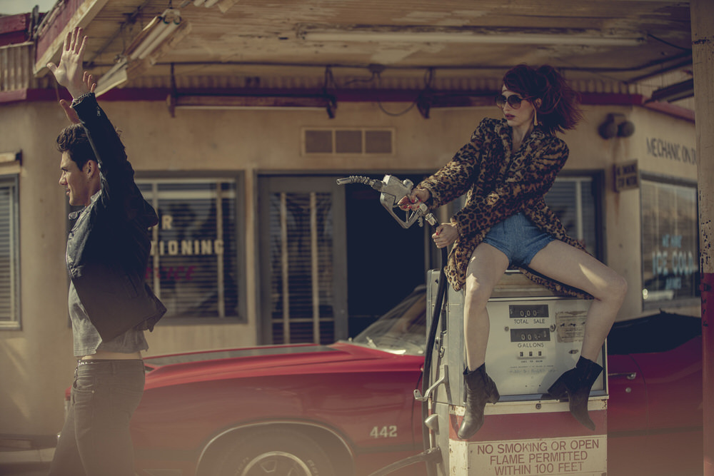 Photograph Patrick Curtet Bonnie And Clyde14 on One Eyeland