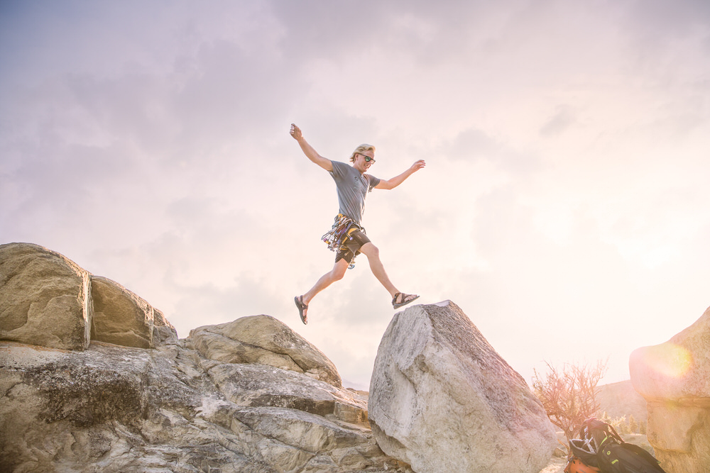 Photograph Mac Holt Peshastin Pinnacles Rock Climbing on One Eyeland