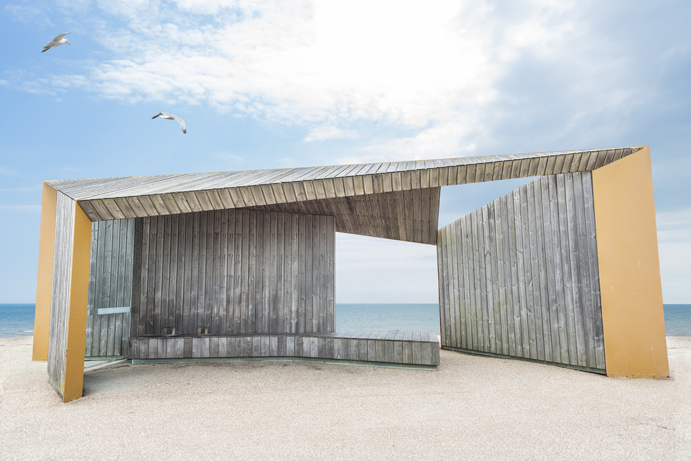 Photograph Adam Regan Shelter Bexhill On Sea on One Eyeland