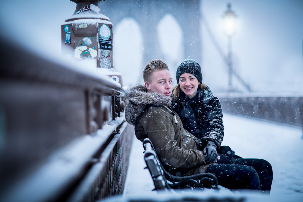 Photograph Mac Holt Nyc Snow Storm on One Eyeland