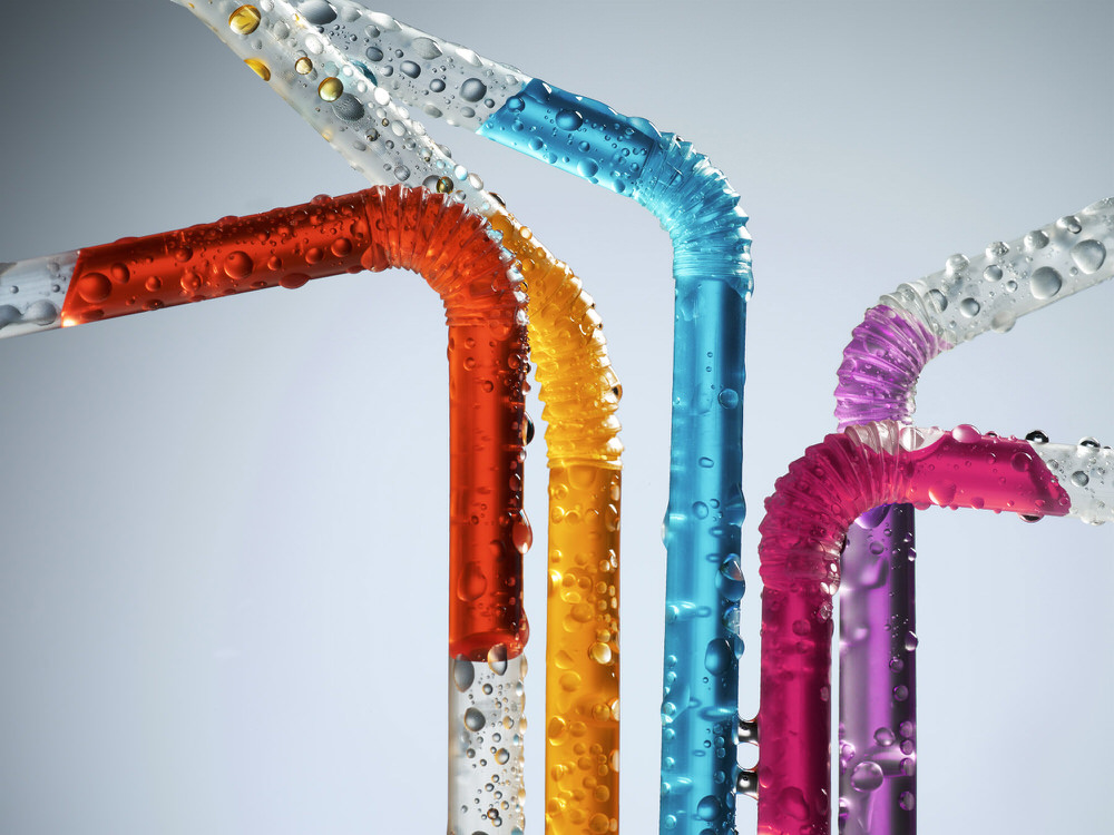 Photograph Francesco Zerilli Colored Flex Straws on One Eyeland
