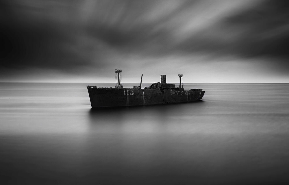Photograph Catalin Alexandru Wreck Evanghelia on One Eyeland